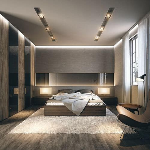 Cách Bố Trí Đèn Âm Trần Phòng Ngủ: Ánh Sáng Hoàn Hảo Cho Giấc Ngủ